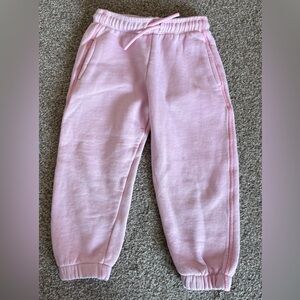 Zara Light Pink Girls' Jogger Sweatpants